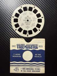 View-Master 26 – Grand Canyon National Park – South Rim I ja myös kiekko II nro 27 -reel / kuvakiekko
