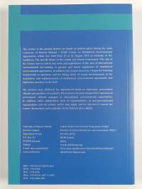 International environmental law-making and diplomacy review 2012