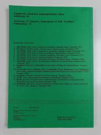 Finnish-Hungarian symposium on Music &amp; Folklore research 15.-21.11.1987