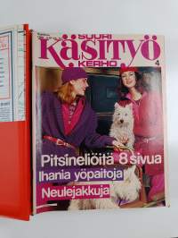 Suuri käsityö vuosikerta 1980 (1-12 kansiossa +kaavat)