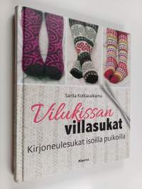 Vilukissan villasukat : kirjoneulesukat isoilla puikoilla