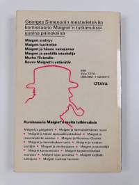 Murha Rivieralla : komissaario Maigret'n tutkimuksia
