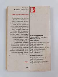 Maigret syrjästäkatsojana : komisario Maigret`n tutkimuksia