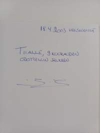 Pyörrepysäkit : romaani (signeerattu, tekijän omiste)