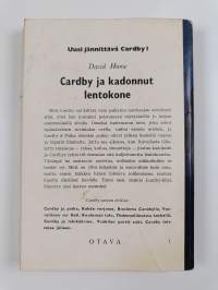 Cardby ja kadonnut lentokone : salapoliisiromaani