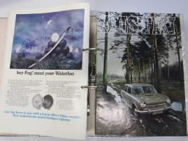 Austin Magazine 1961-1968 -annual volumes / englanninkielinen asiakaslehti, 8 vuoden lehdet joitakin puuttuu välistä, tulleet alunperin Veholle (maahantuojalle)