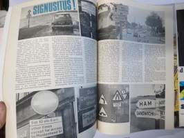 Austin Magazine 1961-1968 -annual volumes / englanninkielinen asiakaslehti, 8 vuoden lehdet joitakin puuttuu välistä, tulleet alunperin Veholle (maahantuojalle)