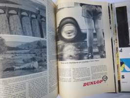 Austin Magazine 1961-1968 -annual volumes / englanninkielinen asiakaslehti, 8 vuoden lehdet joitakin puuttuu välistä, tulleet alunperin Veholle (maahantuojalle)