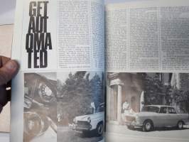 Austin Magazine 1961-1968 -annual volumes / englanninkielinen asiakaslehti, 8 vuoden lehdet joitakin puuttuu välistä, tulleet alunperin Veholle (maahantuojalle)