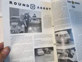 Austin Magazine 1961-1968 -annual volumes / englanninkielinen asiakaslehti, 8 vuoden lehdet joitakin puuttuu välistä, tulleet alunperin Veholle (maahantuojalle)