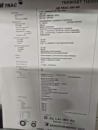 LM trac 285 myyntiesite