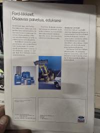 Ford New holland 655C kaivurikuormaaja  myyntiesite  11/96