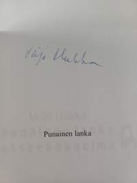 Punainen lanka (signeerattu)
