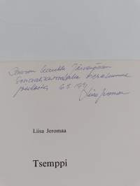 Tsemppi (signeerattu, tekijän omiste)