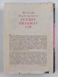 Suuret draamat 1-3 : Romeo ja Julia ; Kesäyön unelma ; Macbeth ; Hamlet ; Othello ; Kuningas Lear ; Venetsian kauppias