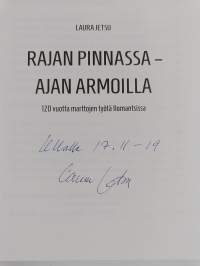 Rajan pinnassa - ajan armoilla : 120 vuotta marttojen työtä Ilomantsissa (signeerattu, tekijän omiste)