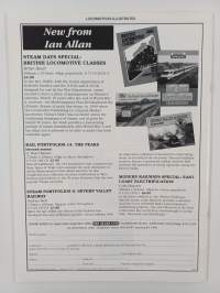 Locomotives illustrated vuosikerta 1991 (maalis- ja huhtikuun numerot puuttuu)