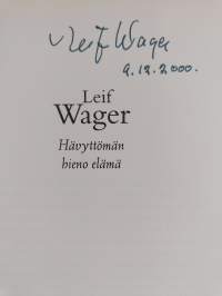 Hävyttömän hieno elämä (signeerattu)