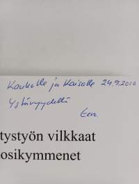Kehitystyön vilkkaat vuosikymmenet : kokemuksia rakennusyritysten kehitystoiminnasta 1970-1990-luvuilla (signeerattu, tekijän omiste)