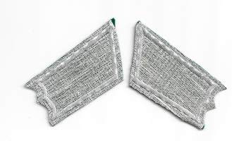 Jalkaväki   - kauluslaatat ylivääpeli  arvomerkit pari