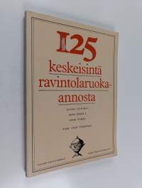 125 keskeisintä ravintolaruoka-annosta