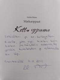 Kettu oppaana : matkaoppaat (signeerattu, tekijän omiste)