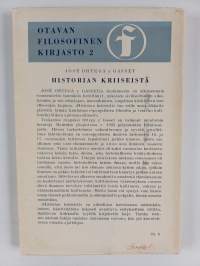 Historian kriiseistä : ja muita esseitä