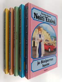 Neiti Etsivä -setti (5 kirjaa) : Neiti Etsivä ja Siniparran huone ; Neiti Etsivä ja balettitossujen arvoitus ; Neiti Etsivä Havaijilla ; Neiti Etsiväja Kalliovuor...