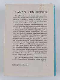 Elämän kunnioitus
