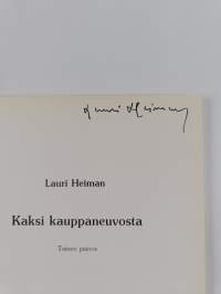 Kaksi kauppaneuvosta (signeerattu)