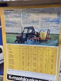 K maatalous kevät työkoneet esite