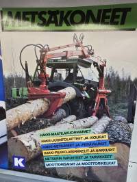 K- maatalous metsäkoneet 1984 esite