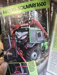 K- maatalous metsäkoneet 1984 esite