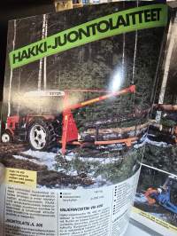 K- maatalous metsäkoneet 1984 esite