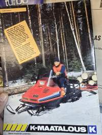 K- maatalous metsäkoneet 1984 esite