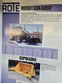 Rote työlaitteet myyntiesite. 7/97