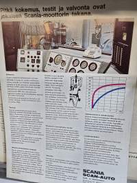Scania työökone diesel myyntiesite