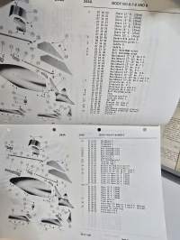 Kvernerland model E-F kyntöauran varaosa luettelo