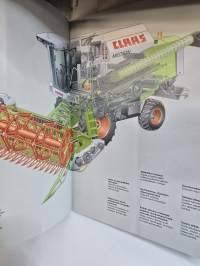Claas medion 340, 330 ja 310 leikkuupuimuri myyntiesite