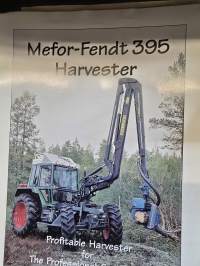 Mefor-fendt 395 harvester myyntiesite