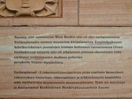 Eteläesplanadi 12 : entinen Wasa Bankin talo Helsingissä : rakennushistoriaselvitys