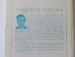 Sävelten sanoma 1 - Lauluja kitara- ja sekakuoroille