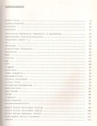 Luettelo Rudolf Koivun piirtämistä postikorteista