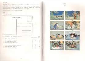 Luettelo Rudolf Koivun piirtämistä postikorteista