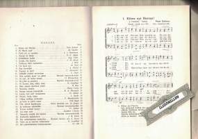 Lauluja muilta mailta. Miesäänisten laulukuntien ohjelmistoa. IV vihko