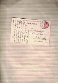 Carte Postale: Interiör från Gamla Wasa kyrka (1907)