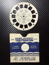 View-Master 5020 – Kangaroo Hunt – With Aborigines of Australia -reel / kuvakiekko