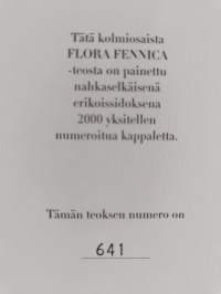 Flora Fennica 1-3 (numeroitu)