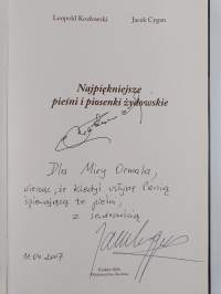 Najpiękniejsze pieśni i piosenki żydowskie (signeerattu)