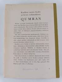Qumran : kuolleen meren löydöt 1950-luvun tutkimuksessa
